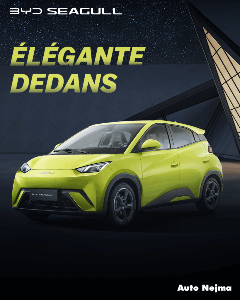 BYD SEAGULL Élégante dedans